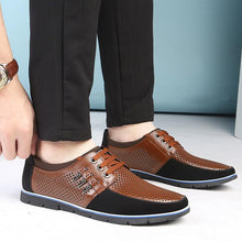 Load image into Gallery viewer, Men&#39;s Soft Leather Shoes