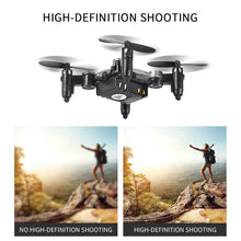 Load image into Gallery viewer, Mini Drone Aircraft Foldable Aerial WiFi Watch Remote Control