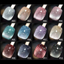 Load image into Gallery viewer, Laser Dia-mond Cat Eye Nail Polish
