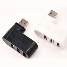 Load image into Gallery viewer, Mini Rotatable 3-Port USB Hub