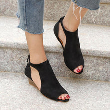 Load image into Gallery viewer, Peep Toe Chic Sandals