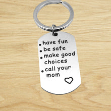 Load image into Gallery viewer, Reminder to Do Things Stainless Steel Keychain