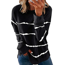 Load image into Gallery viewer, Women Casual Stripe Pullover