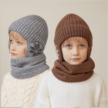 Load image into Gallery viewer, Winter Beanie Hat Scarf Sets Warm Knit Hat