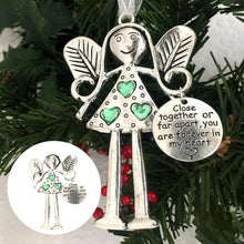 Load image into Gallery viewer, Crazy Beautiful Friends Forever - Angel Ornament Christmas Gift