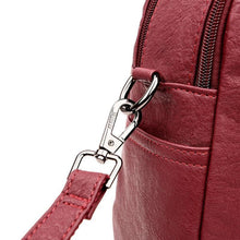 Load image into Gallery viewer, Fashion Leather Multipurpose Backpack Shoulder Handbag