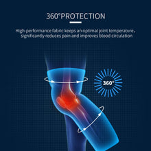 Load image into Gallery viewer, Tourmaline Acupressure Self-heating Knee Sleeve