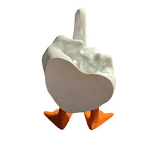 Load image into Gallery viewer, Middle Finger Duck Resin Ornament