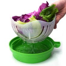 Load image into Gallery viewer, Hirundo Upgraded Salad Cutter Bowl, Green