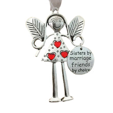 Load image into Gallery viewer, Crazy Beautiful Friends Forever - Angel Ornament Christmas Gift